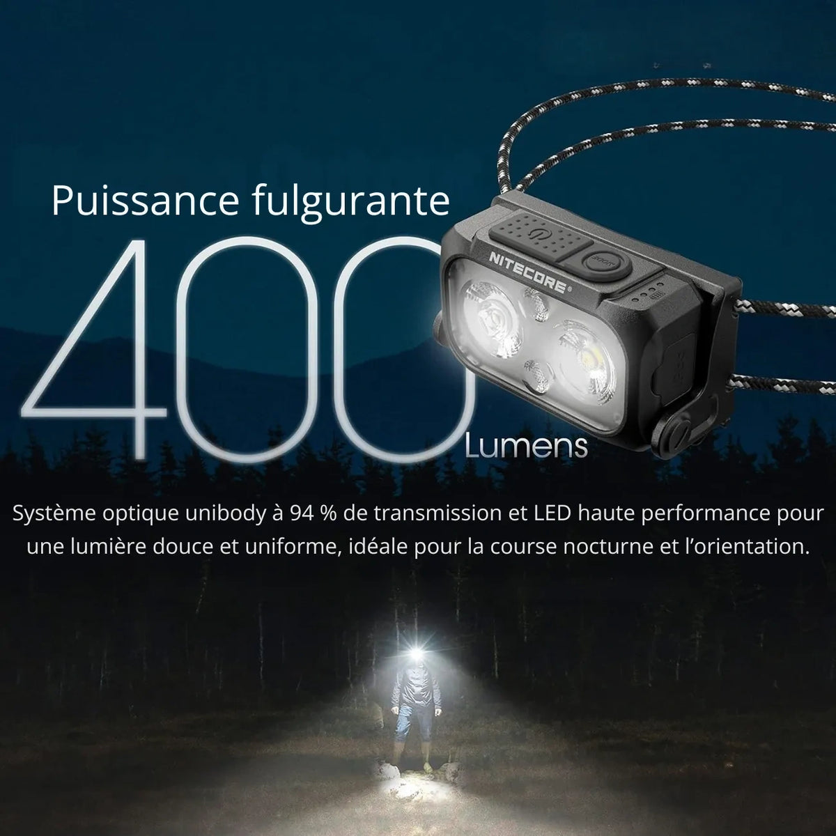 Lampe Frontale Montagne 9