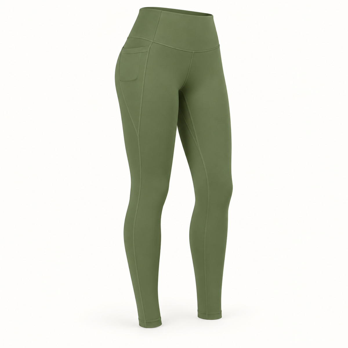 Legging imperméable vert olive — packshot