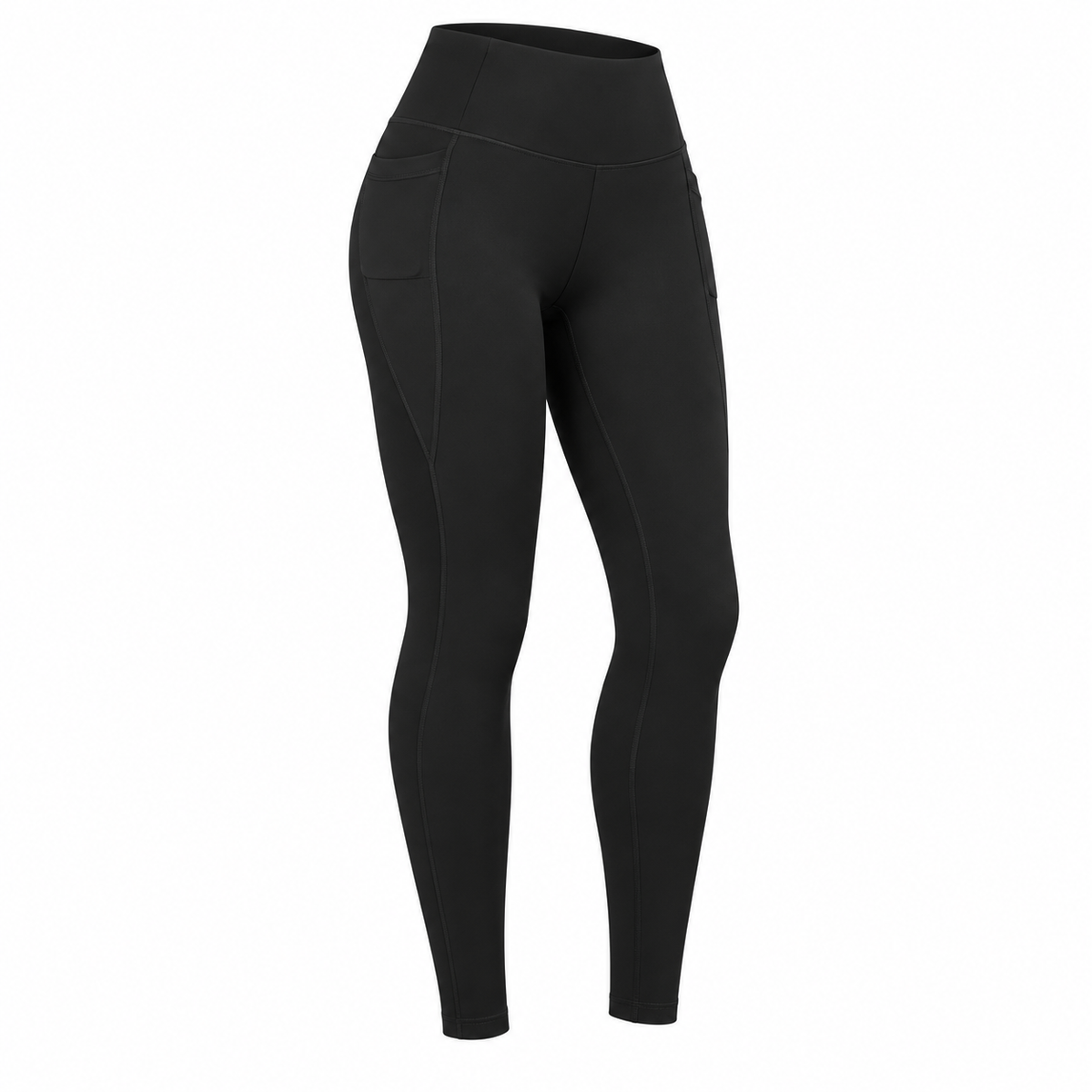 Legging imperméable noir — taille haute