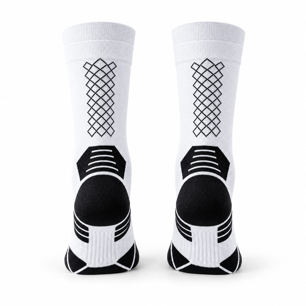 Lot Chaussette Randonnée Femme — arrière Blanc