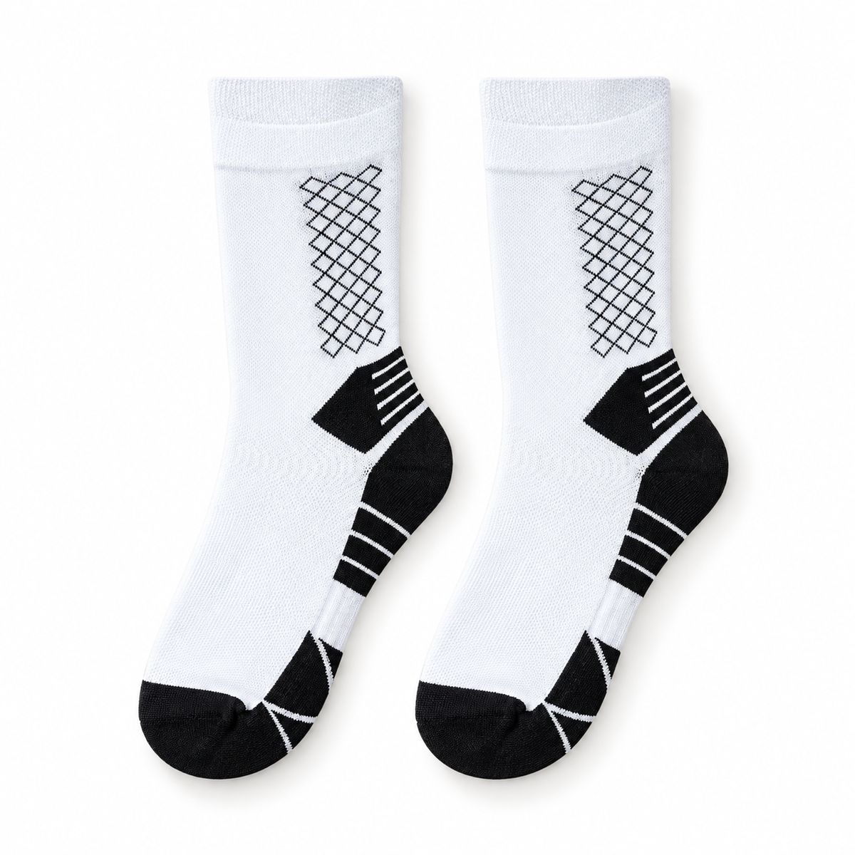 Lot Chaussette Randonnée Femme — dessus Blanc