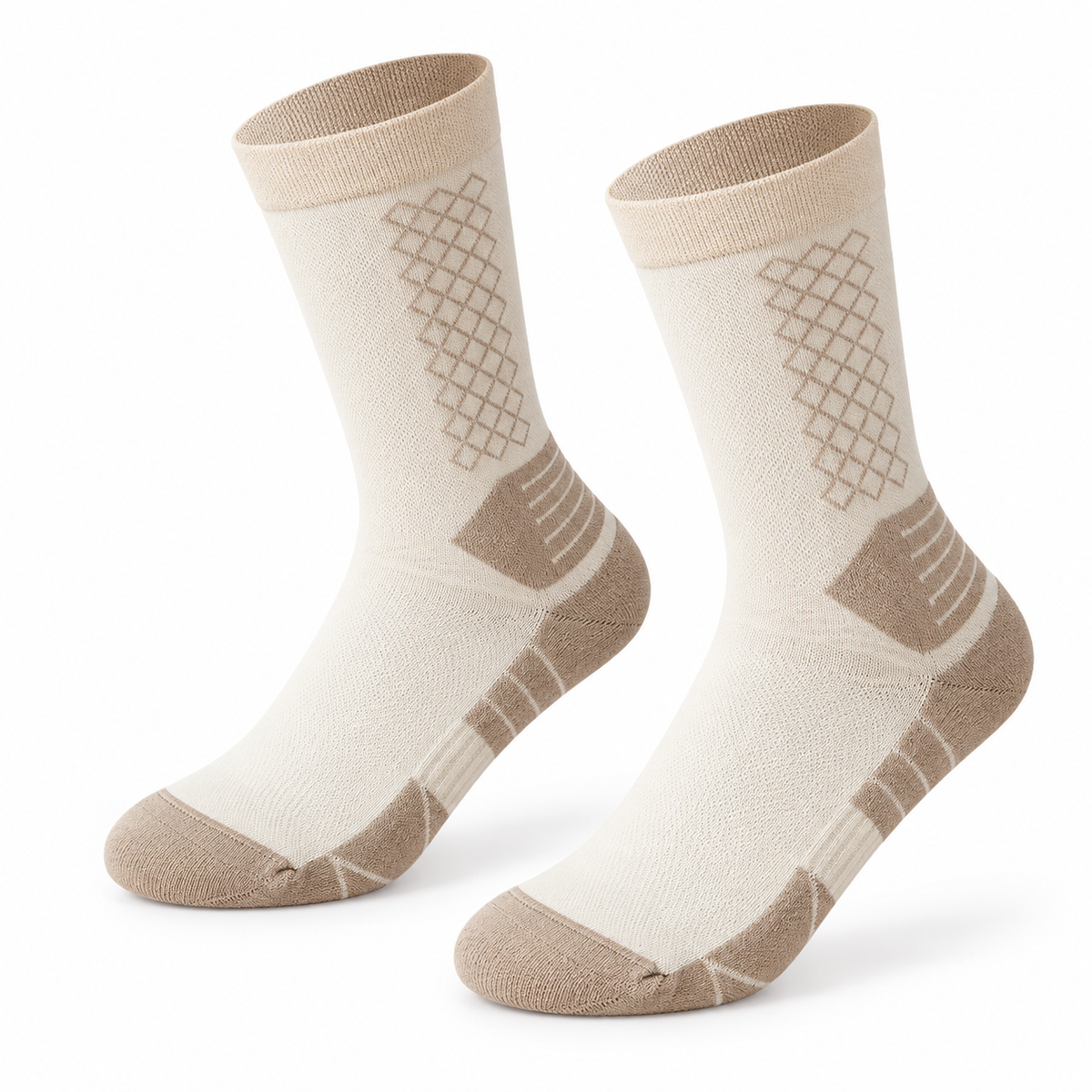 Lot Chaussette Randonnée Femme — Abricot