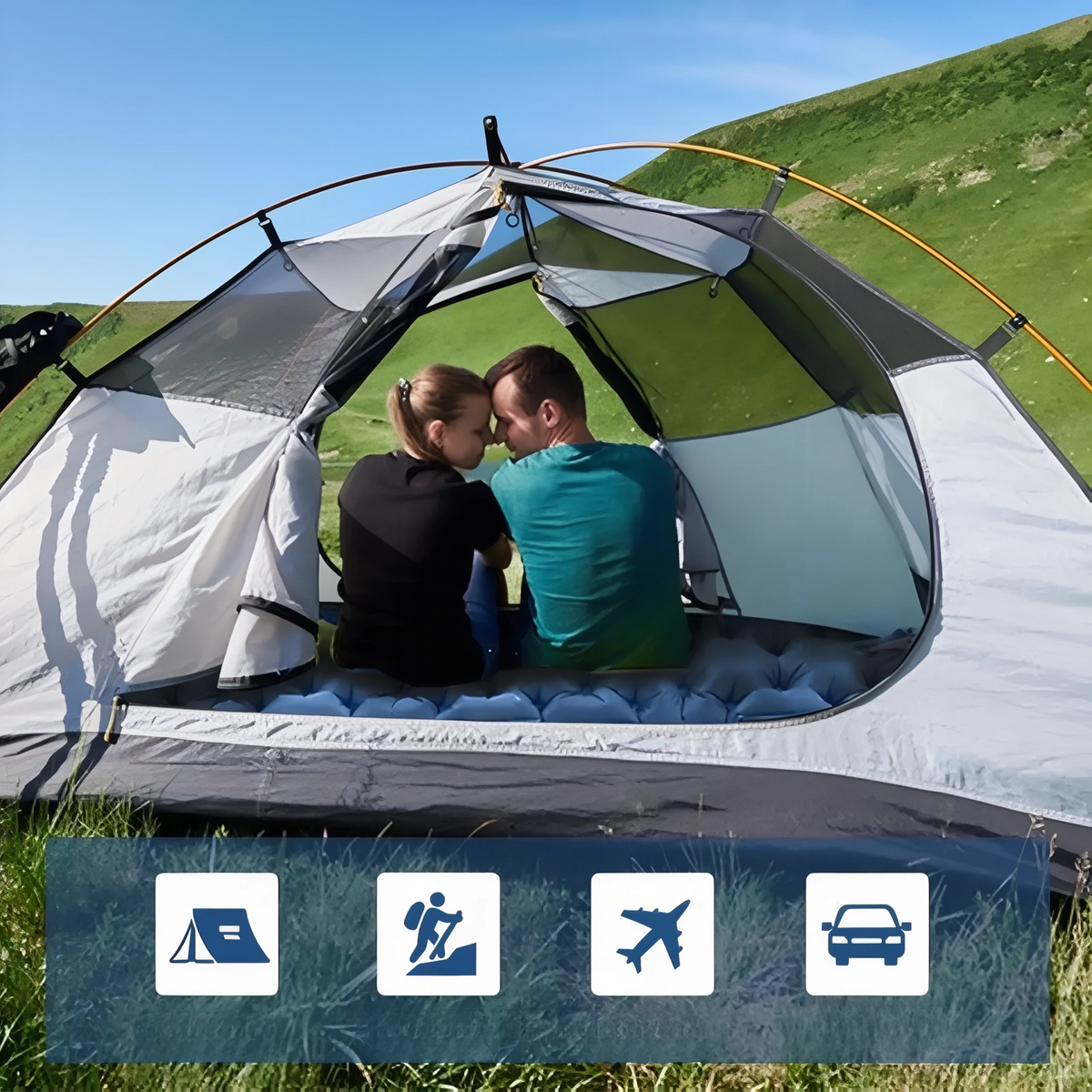 Matelas Gonflable 2 Personnes Haut De Gamme 6