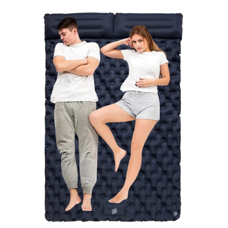 Matelas Gonflable 2 Personnes Pompe Integree 5