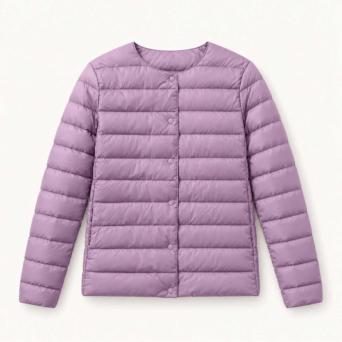 Micro doudoune randonnée femme – packshot violet