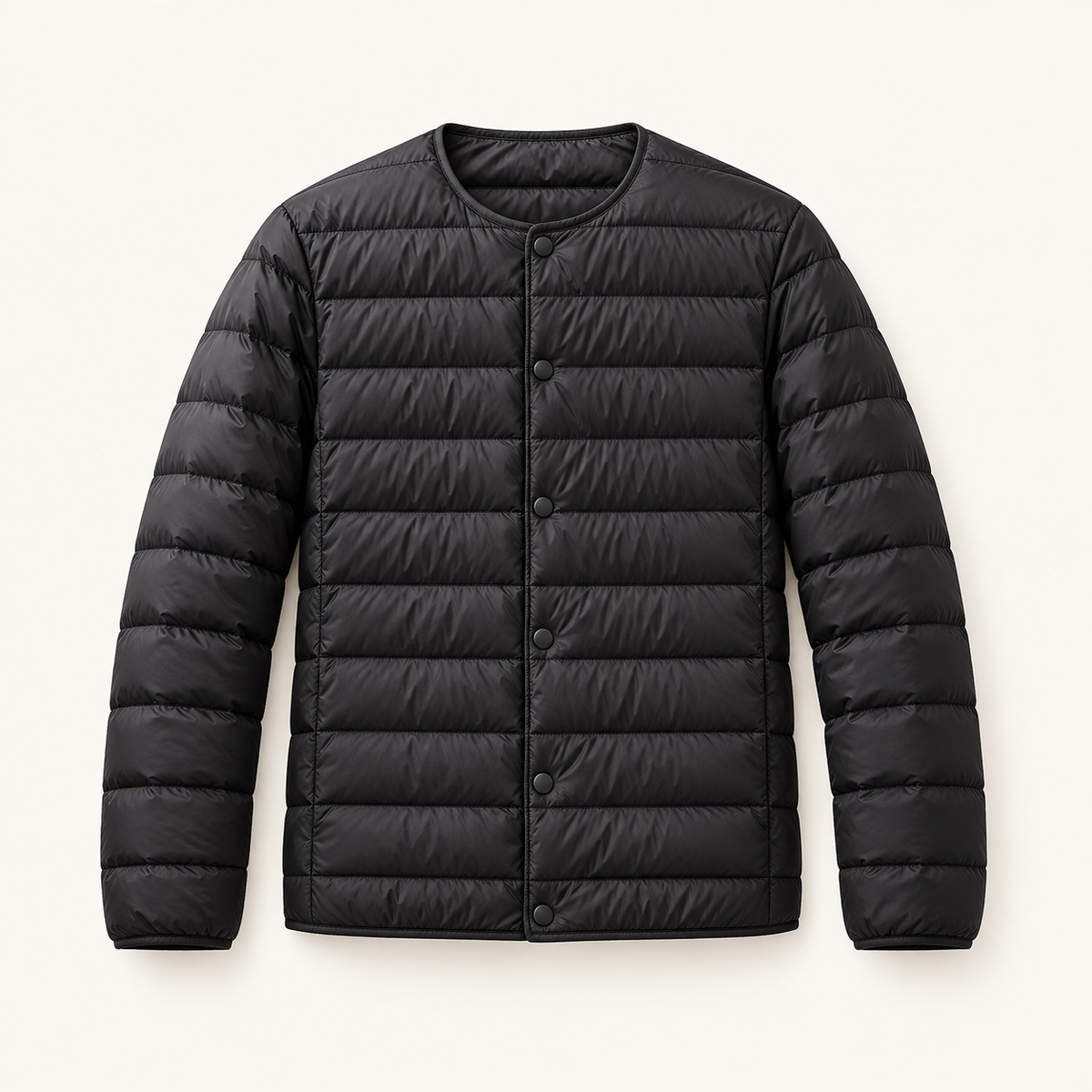 Micro doudoune randonnée femme – packshot noir