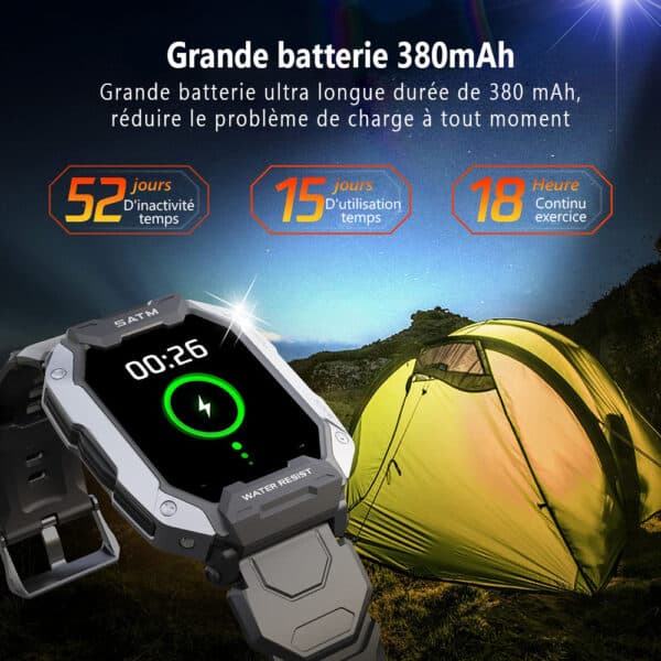 Montre Connectée Homme Étanche
