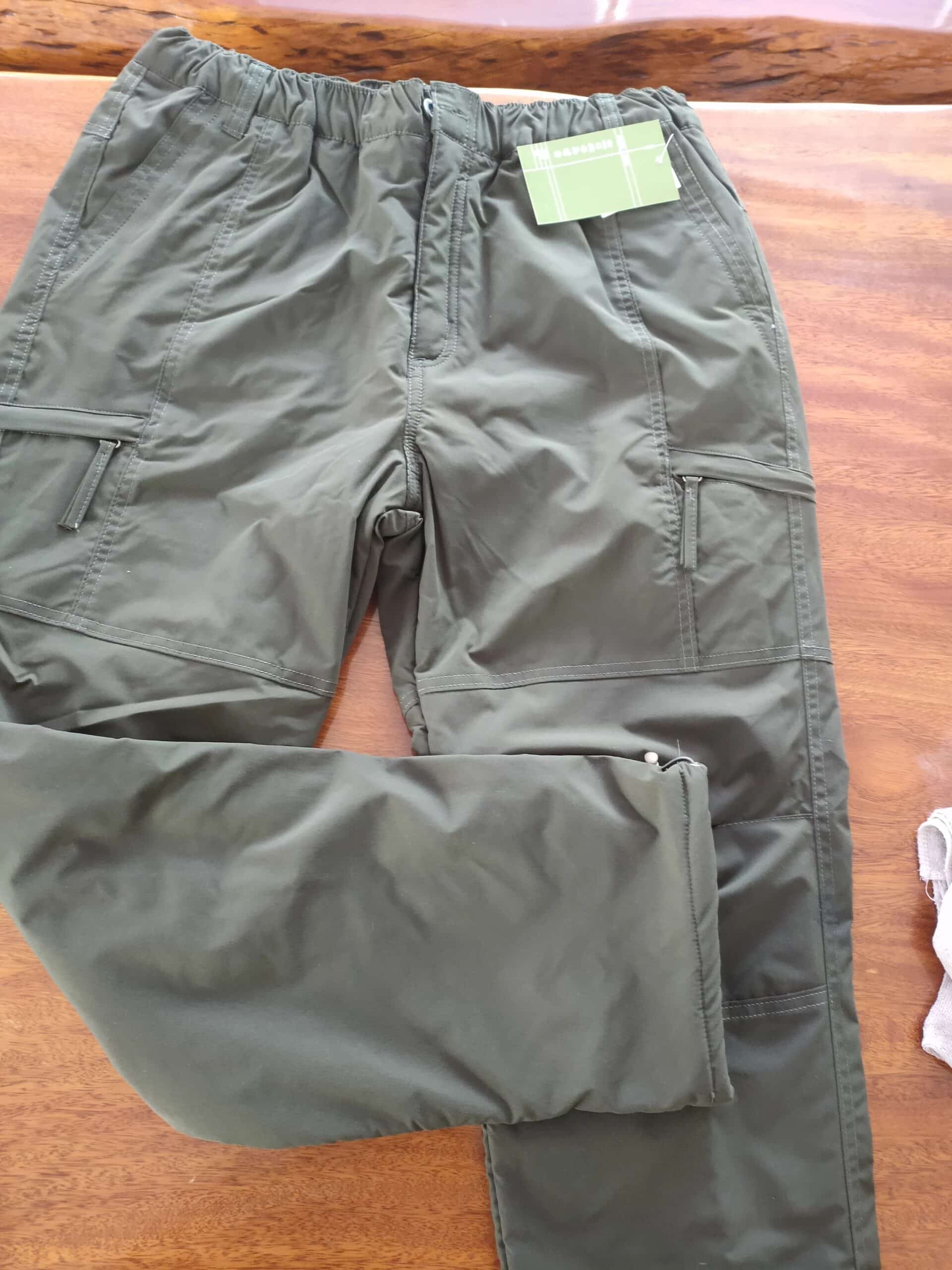 Pantalon Randonnée Femme Coton 3