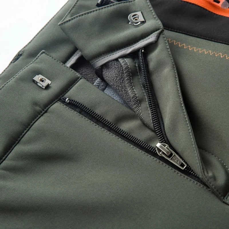 Pantalon Randonnée Femme Kaki