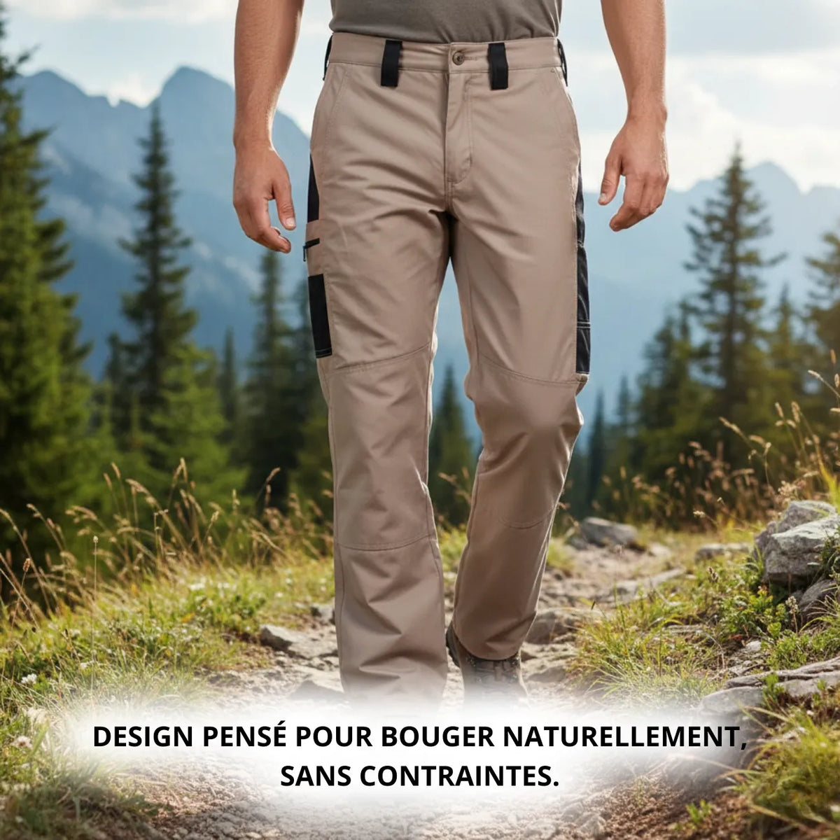 Pantalon Randonnée Multi Poches