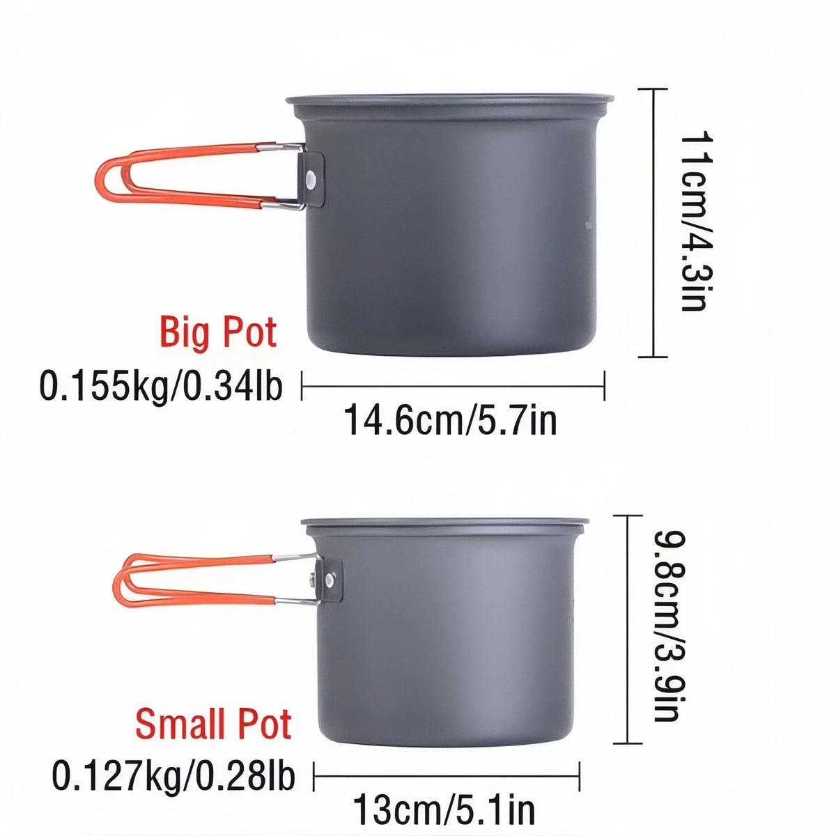 Popote Aluminium Randonnée 2
