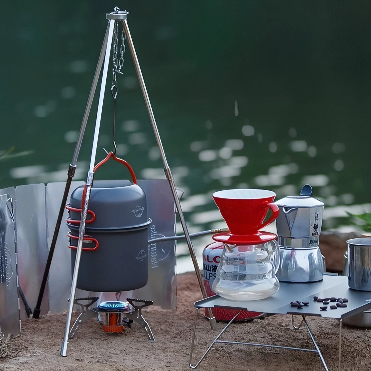 Popote Aluminium Randonnée