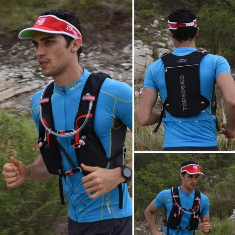 Sac à dos 5L utilisé en course