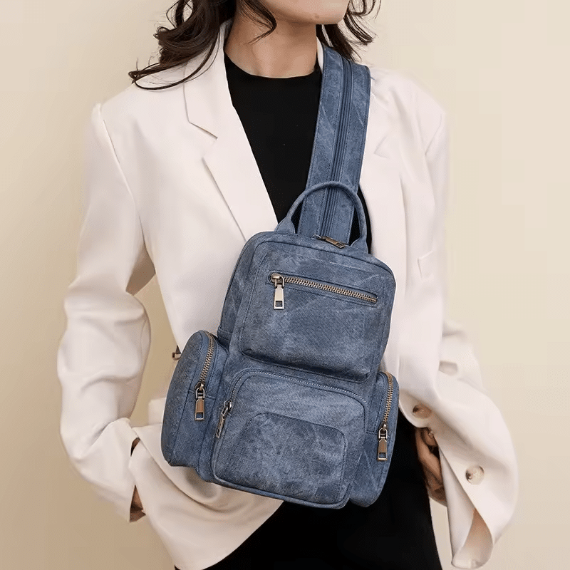 Sac à Dos Cuir Femme Randonnée 7