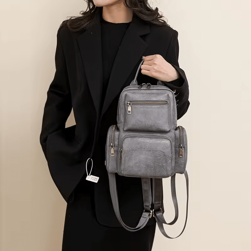 Sac à Dos Cuir Femme Randonnée 8