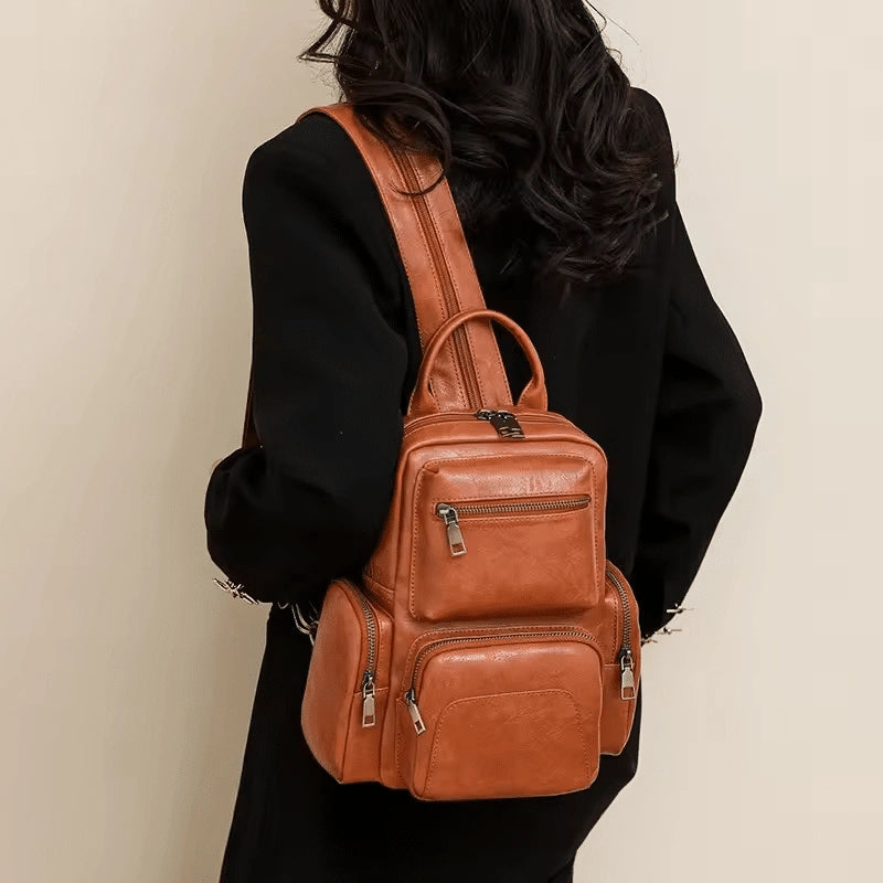 Sac À Dos Cuir Femme Randonnée 9