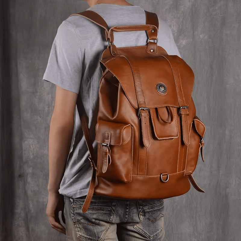 Sac à Dos Cuir Randonnée 4