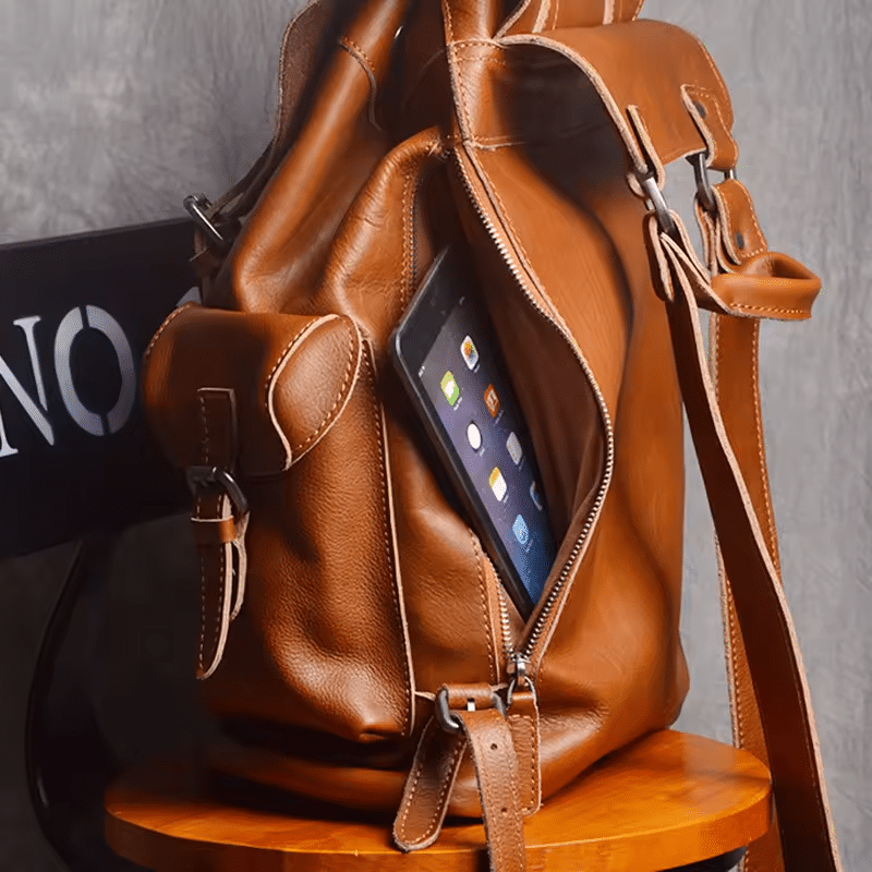 Sac à Dos Cuir Randonnée 7