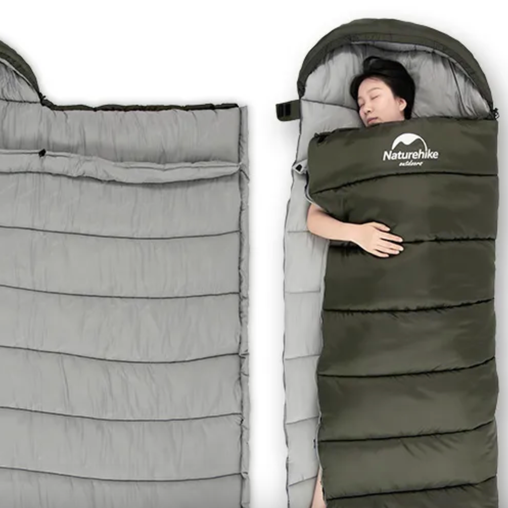 Sac de Couchage Grand Froid Pliable et Etanche en Coton
