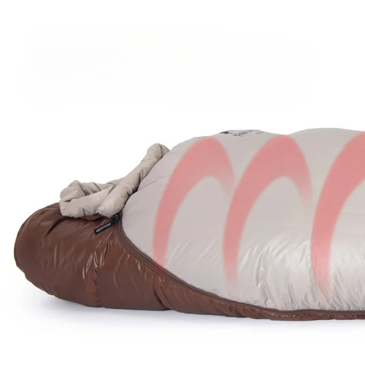 Sac de Couchage Grand Froid de Style Momie en Nylon