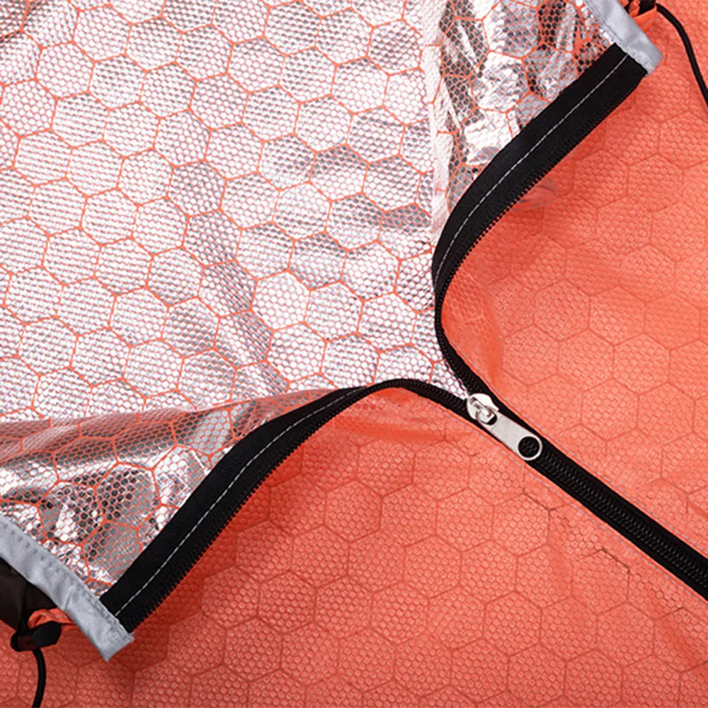 Sac de Couchage Ultra Light Orange Thermique et Imperméable