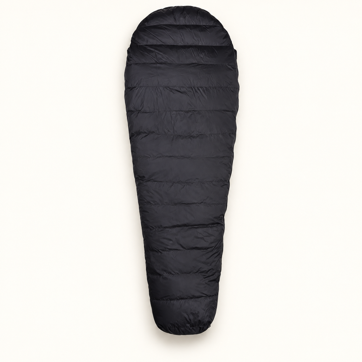 Sac de couchage femme -10°C noir — vue de dos