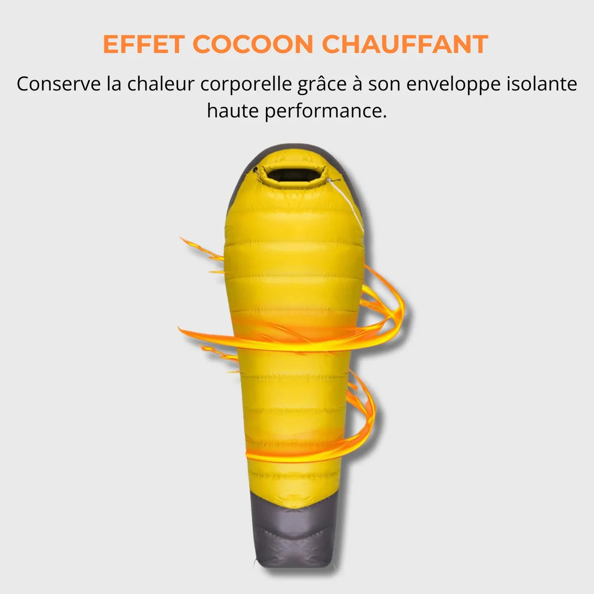 Sac De Couchage Jaune 6