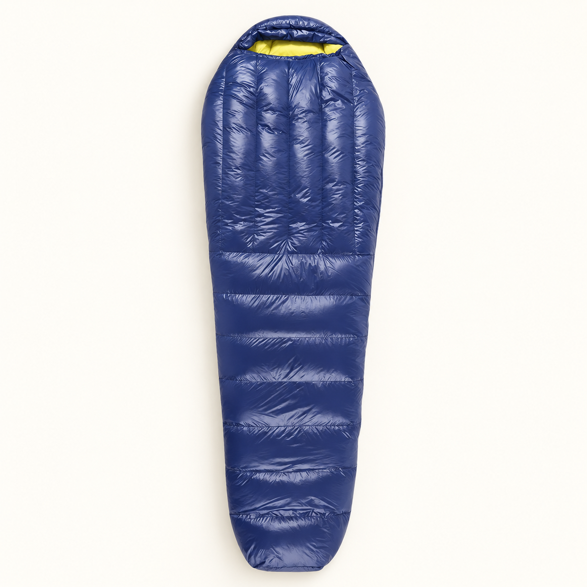 Sac De Couchage -50°c — packshot fermé Bleu-Jaune