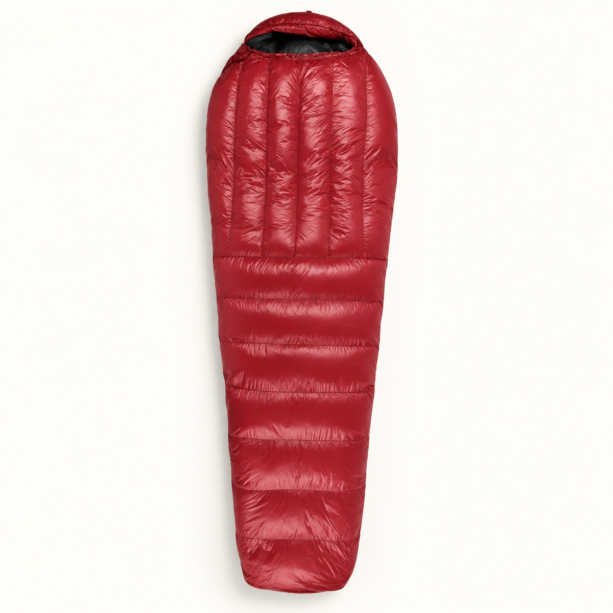 Sac De Couchage -50°c — packshot fermé Rouge-Noir