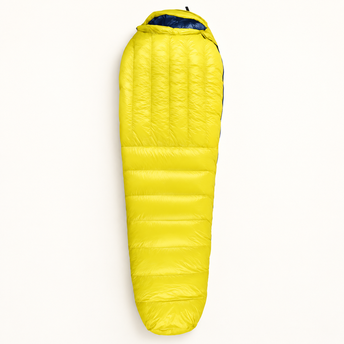 Sac De Couchage -50°c — packshot fermé Jaune-Bleu