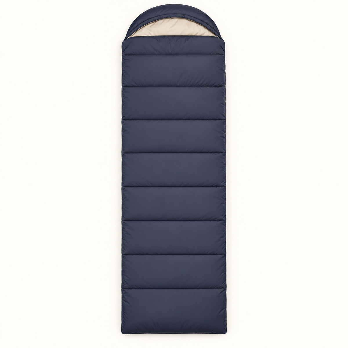 Sac de couchage -8°C fermé – 03 packshot bleu