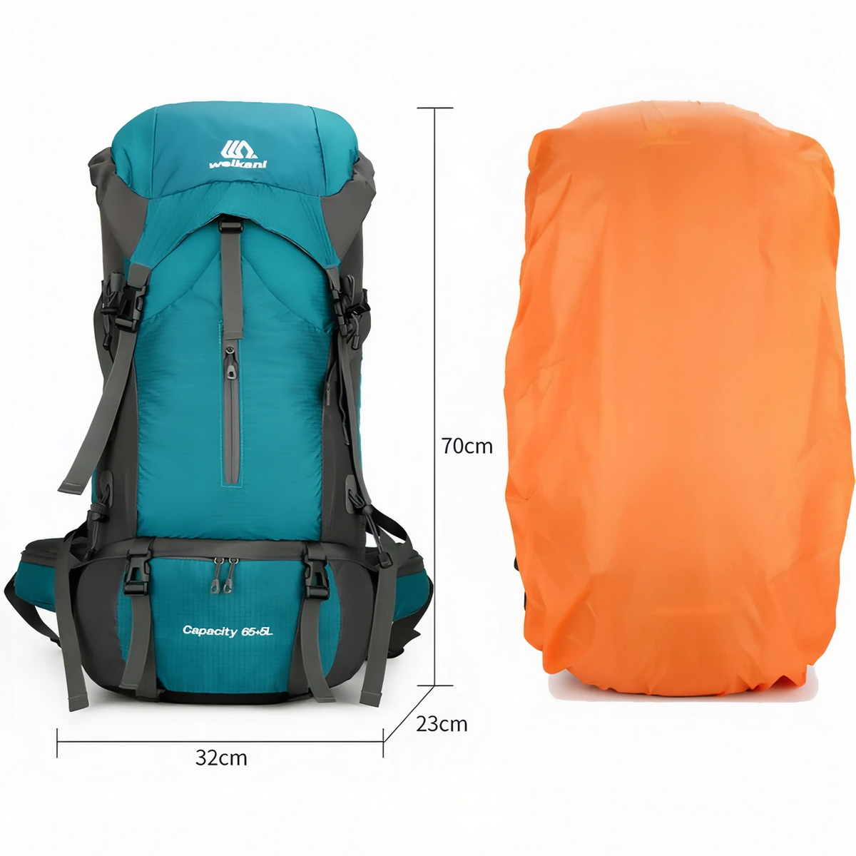 Sac De Randonnée Bleu 3