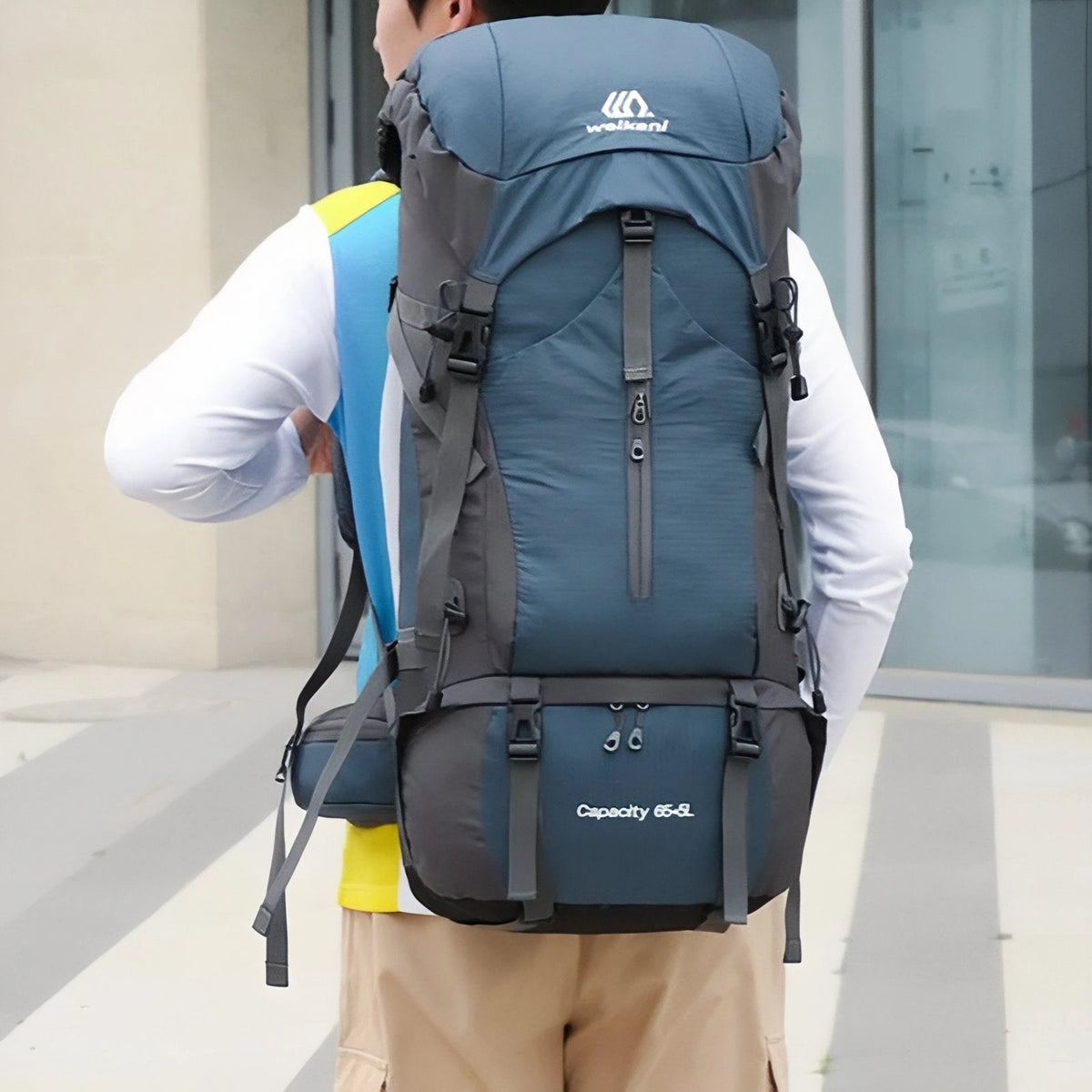 Sac De Randonnée Bleu