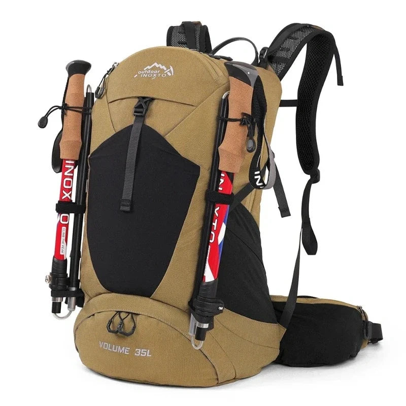 Sac randonnée femme 35L avec bâtons