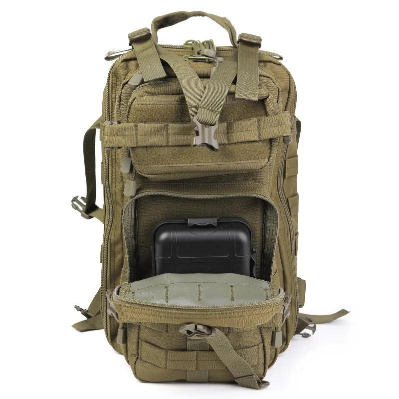 Sac randonnée vintage 30L ouvert