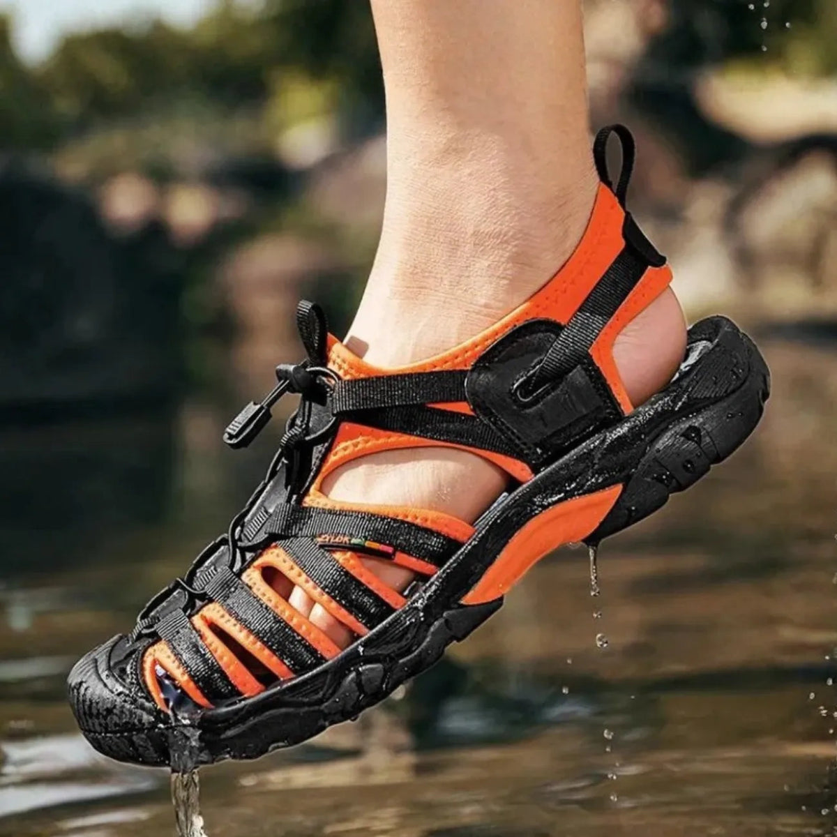 Sandales Randonnée Orange