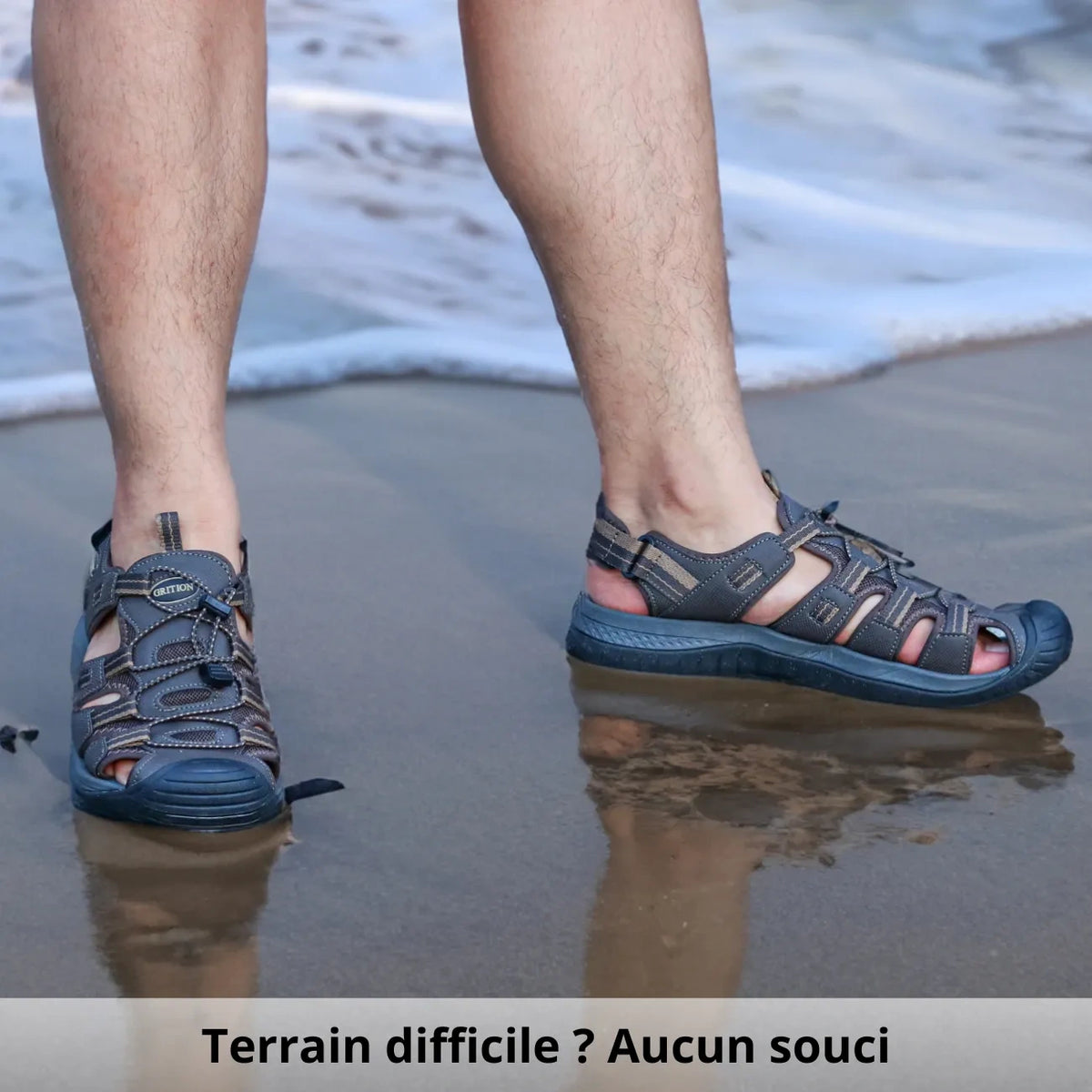 Sandales Randonnée Pour Pied Large