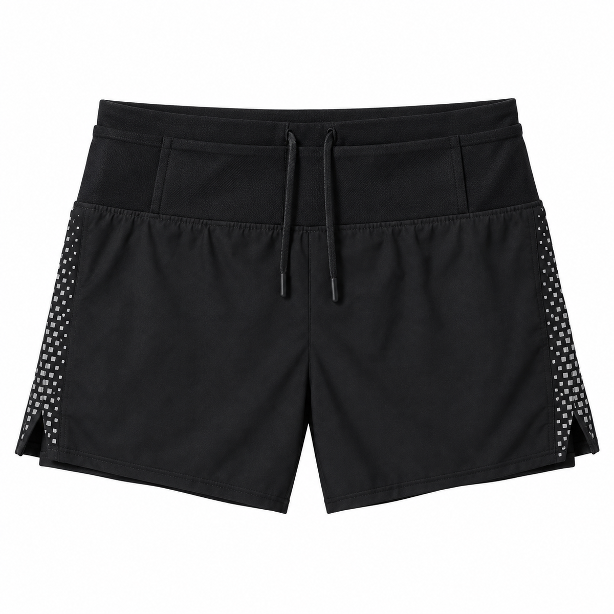 Short de randonnée homme avec poches noir – vue de face
