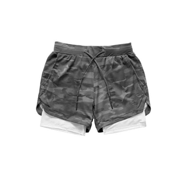 Short De Randonnée Homme Camouflage