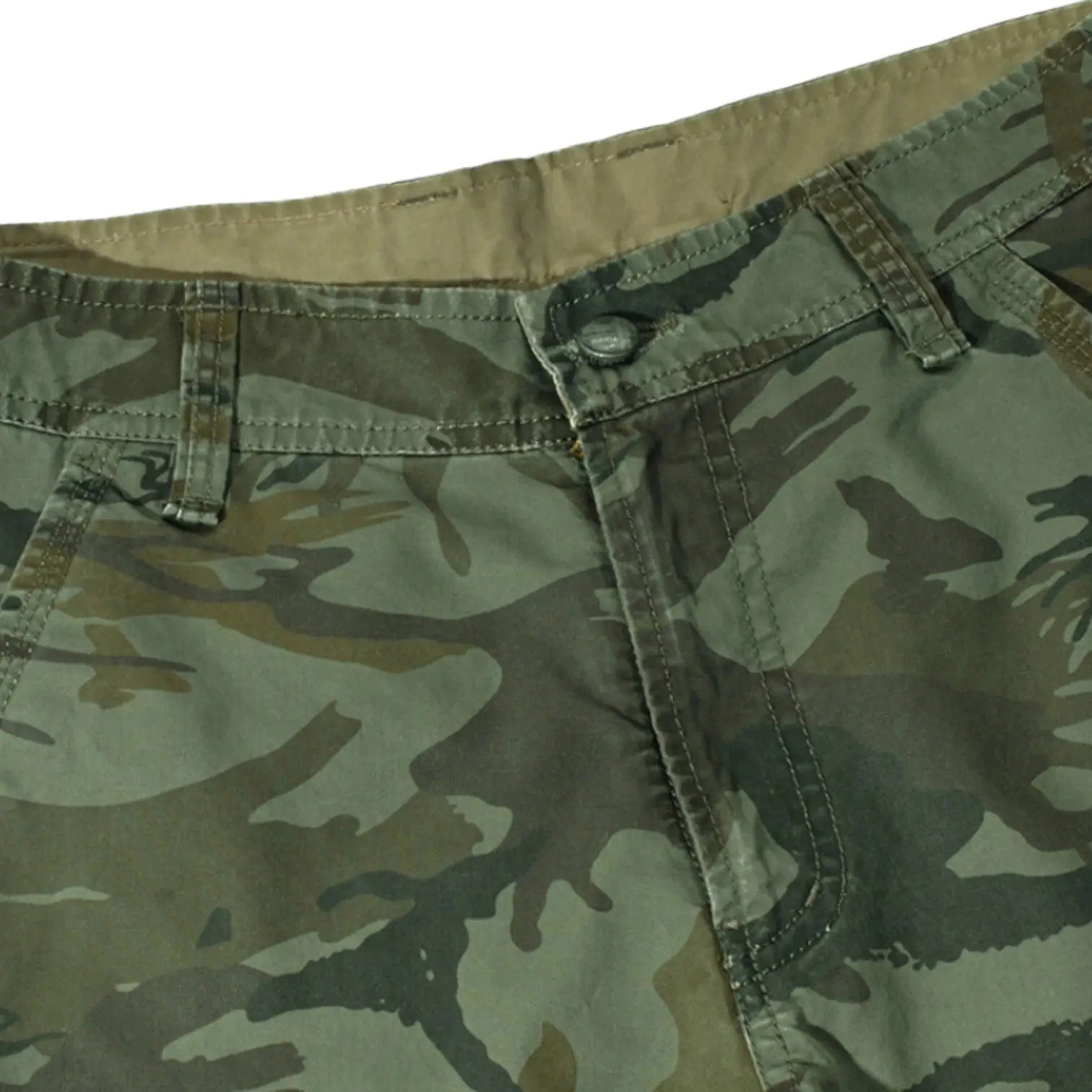 Short Randonnée Homme Kaki