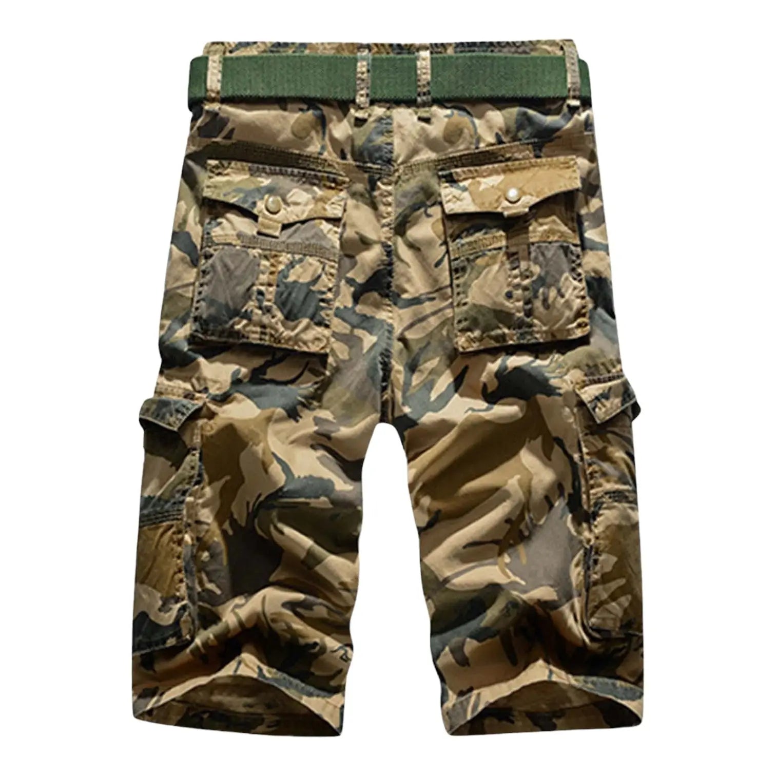 Short Randonnée Homme Kaki