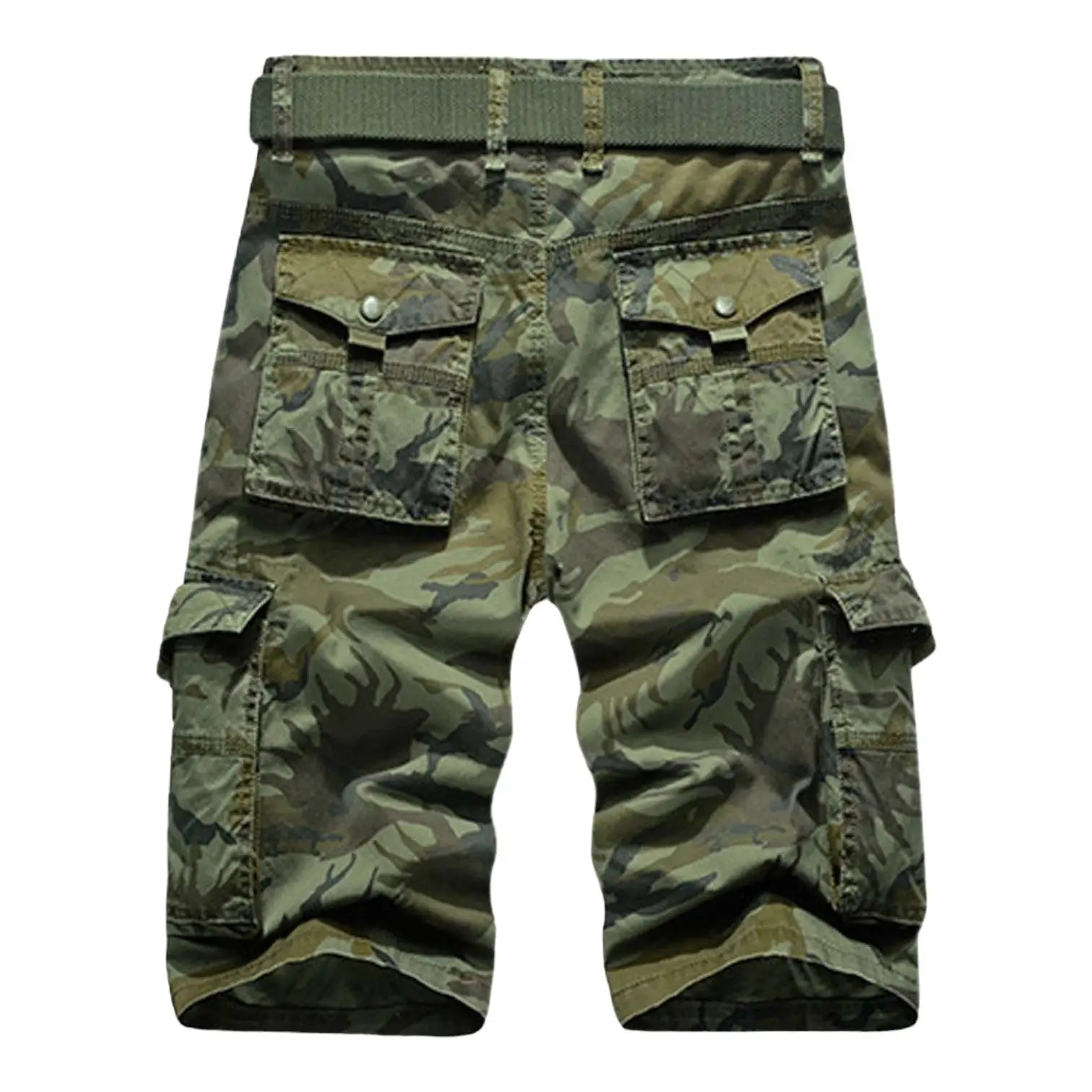 Short Randonnée Homme Kaki