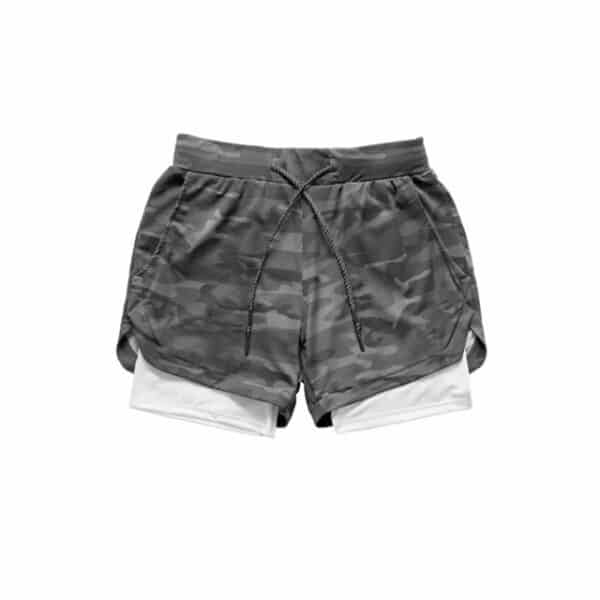 Short De Randonnée Homme Camouflage