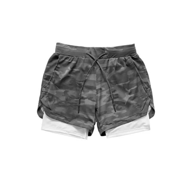 Short De Randonnée Homme Camouflage