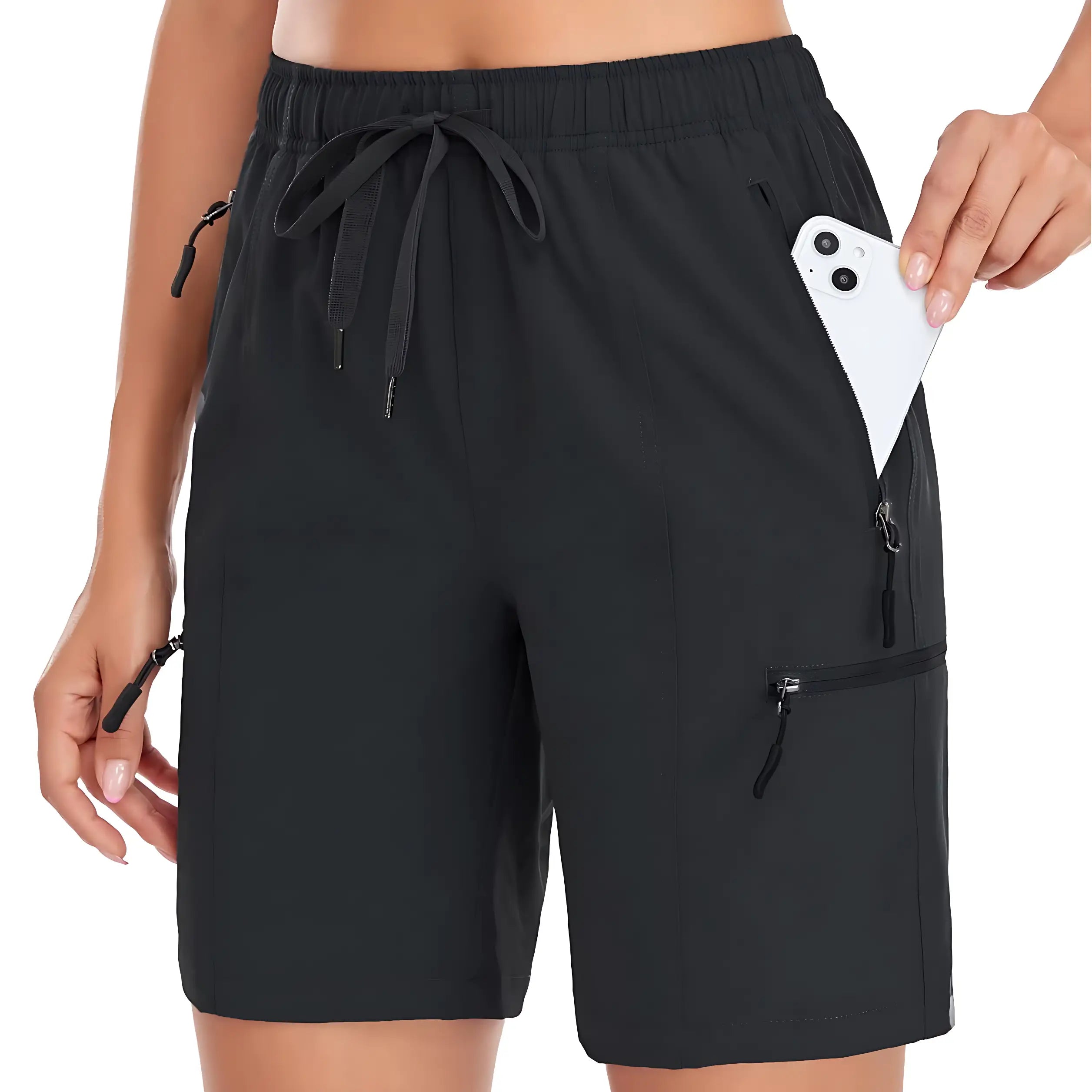 Short Femme De Randonnée Beige