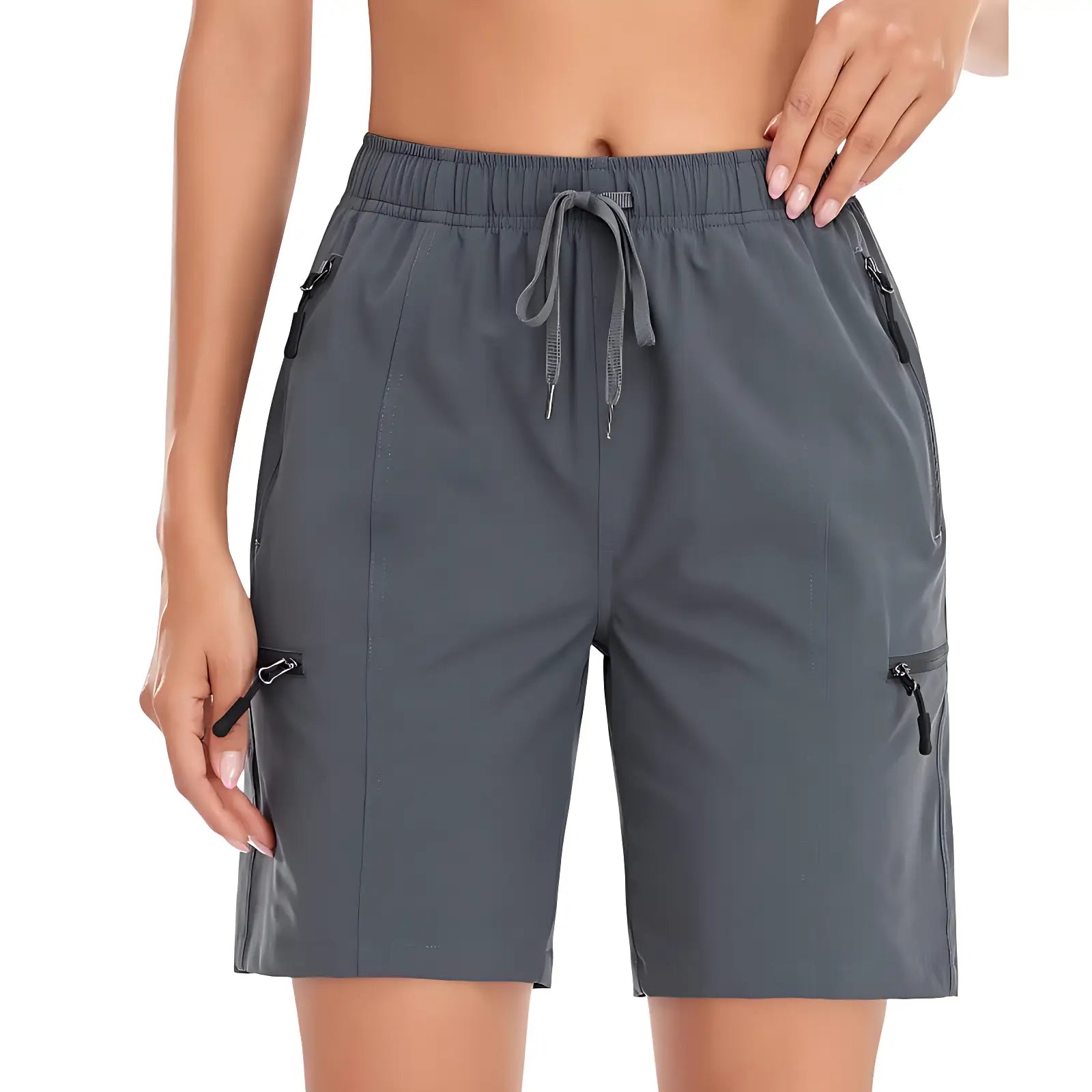 Short Femme De Randonnée Beige