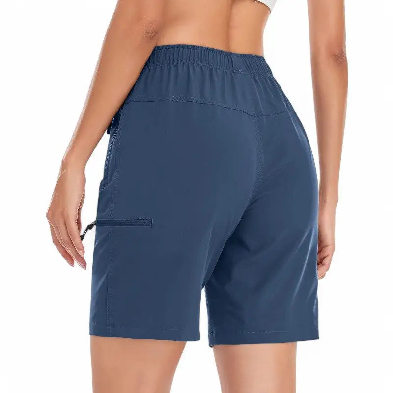 Short Randonnée Femme Kaki