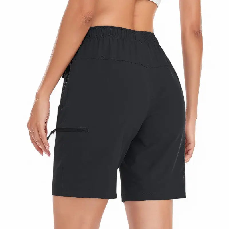 Short Randonnée Femme Kaki