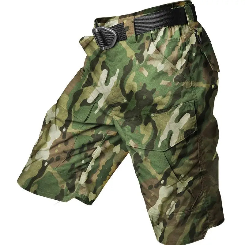 Short Homme Randonnée Jaune