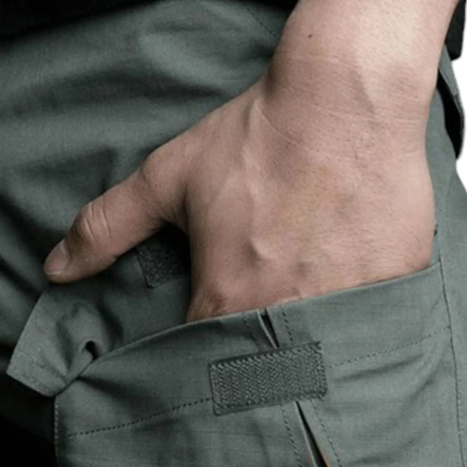 Short Homme Randonnée Jaune
